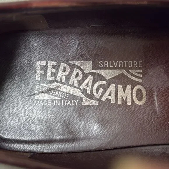 Ferragamo Loafers mahogany color